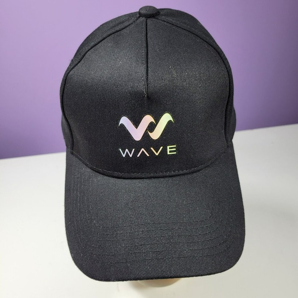 WAVE Vape Snapback Hat Cap Black - Picture 2 of 9